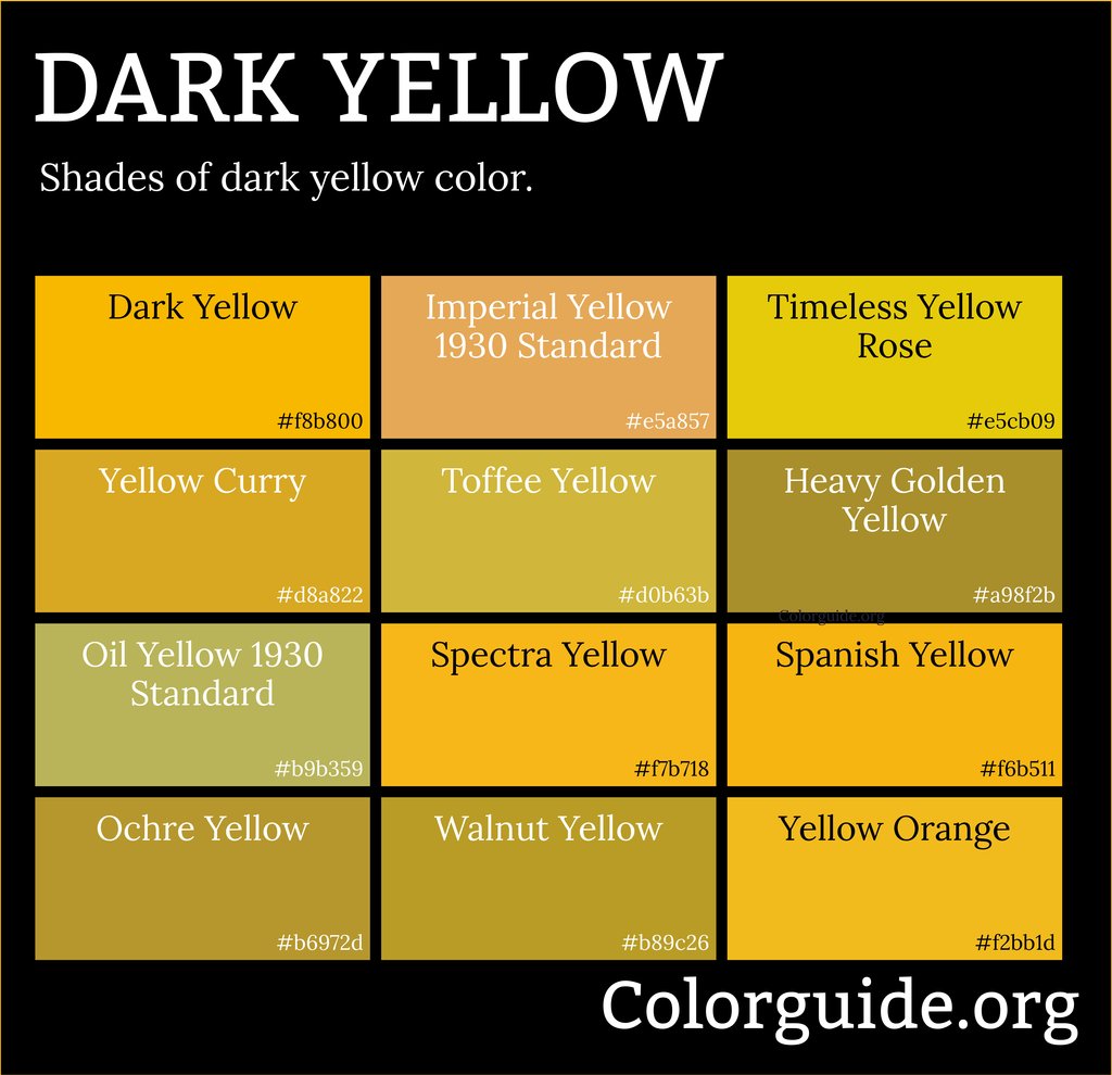 dark yellow