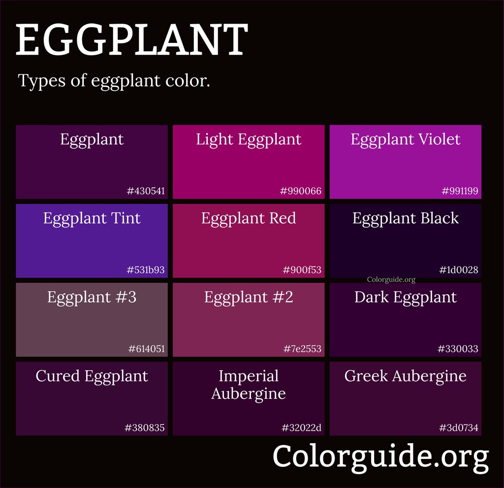 eggplant colors