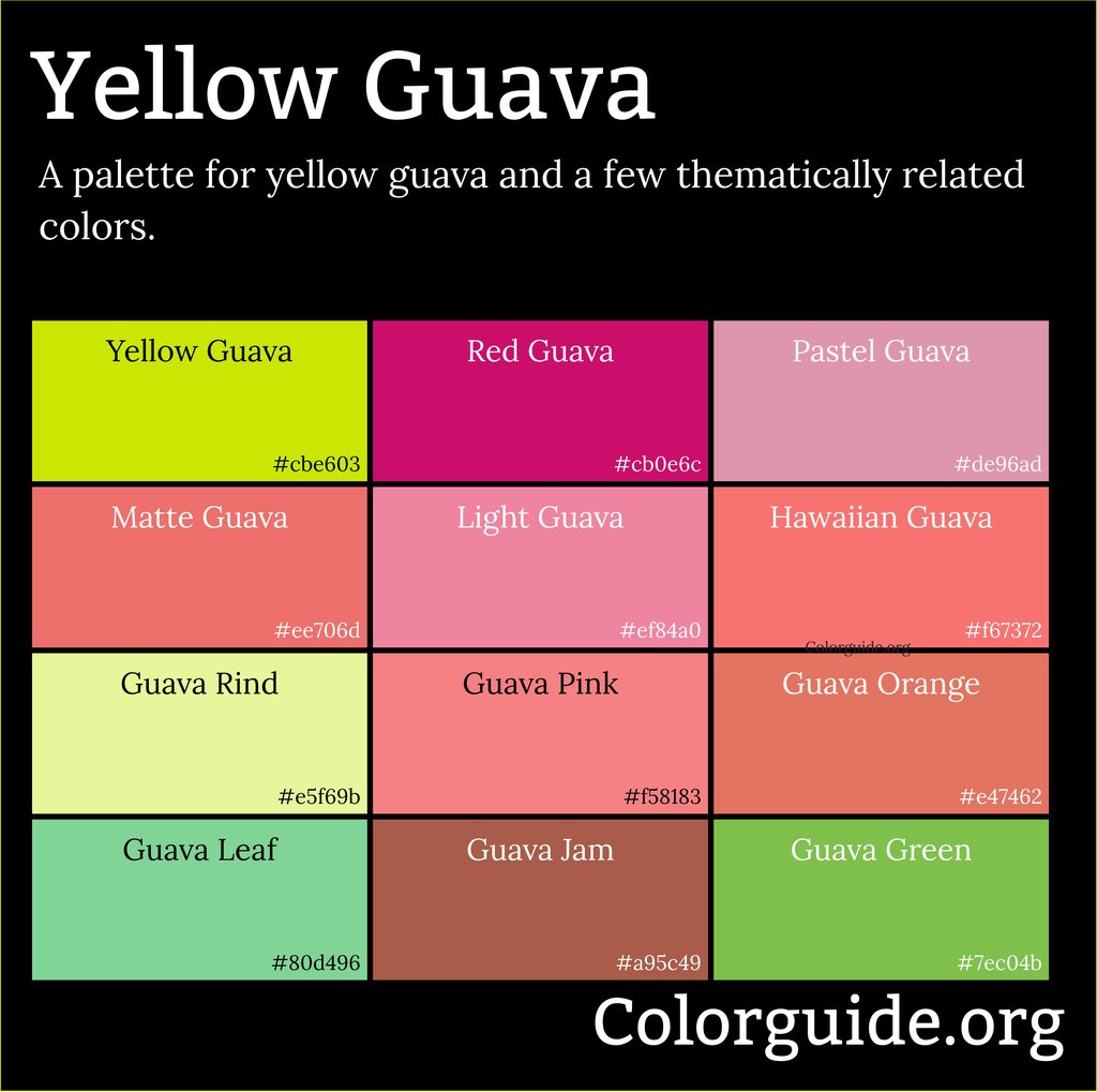 yellow guava color