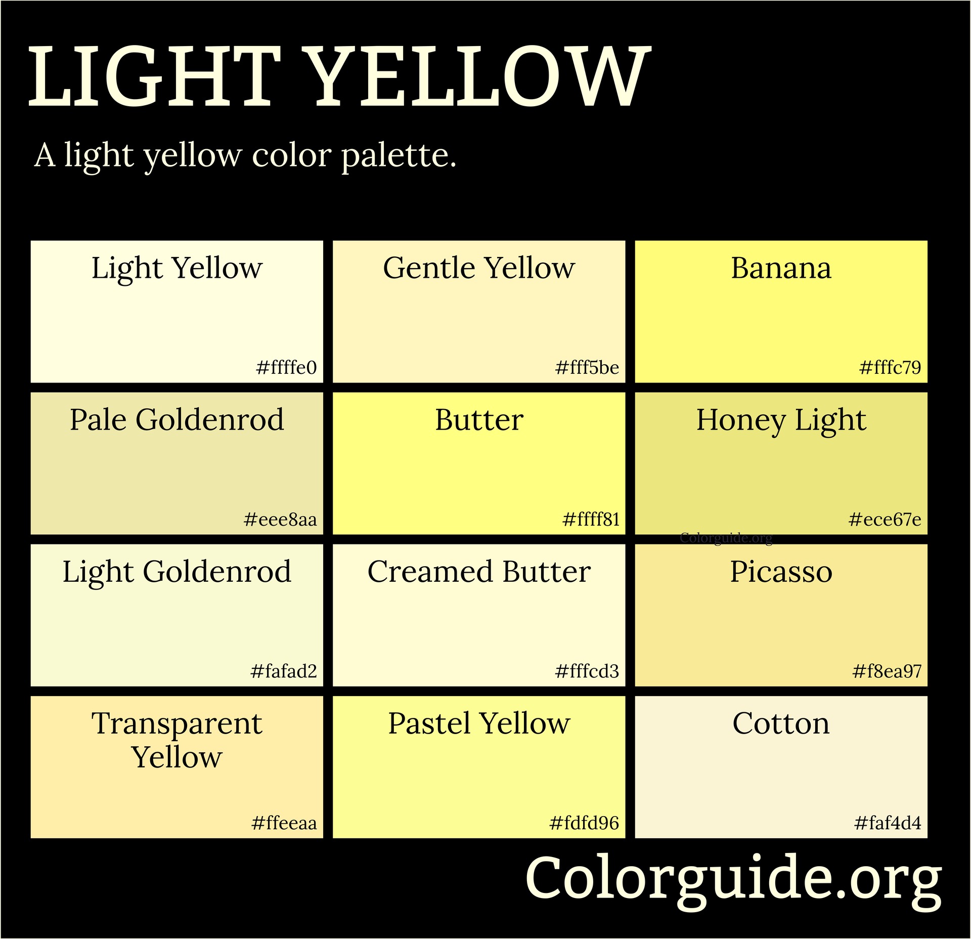 light yellow