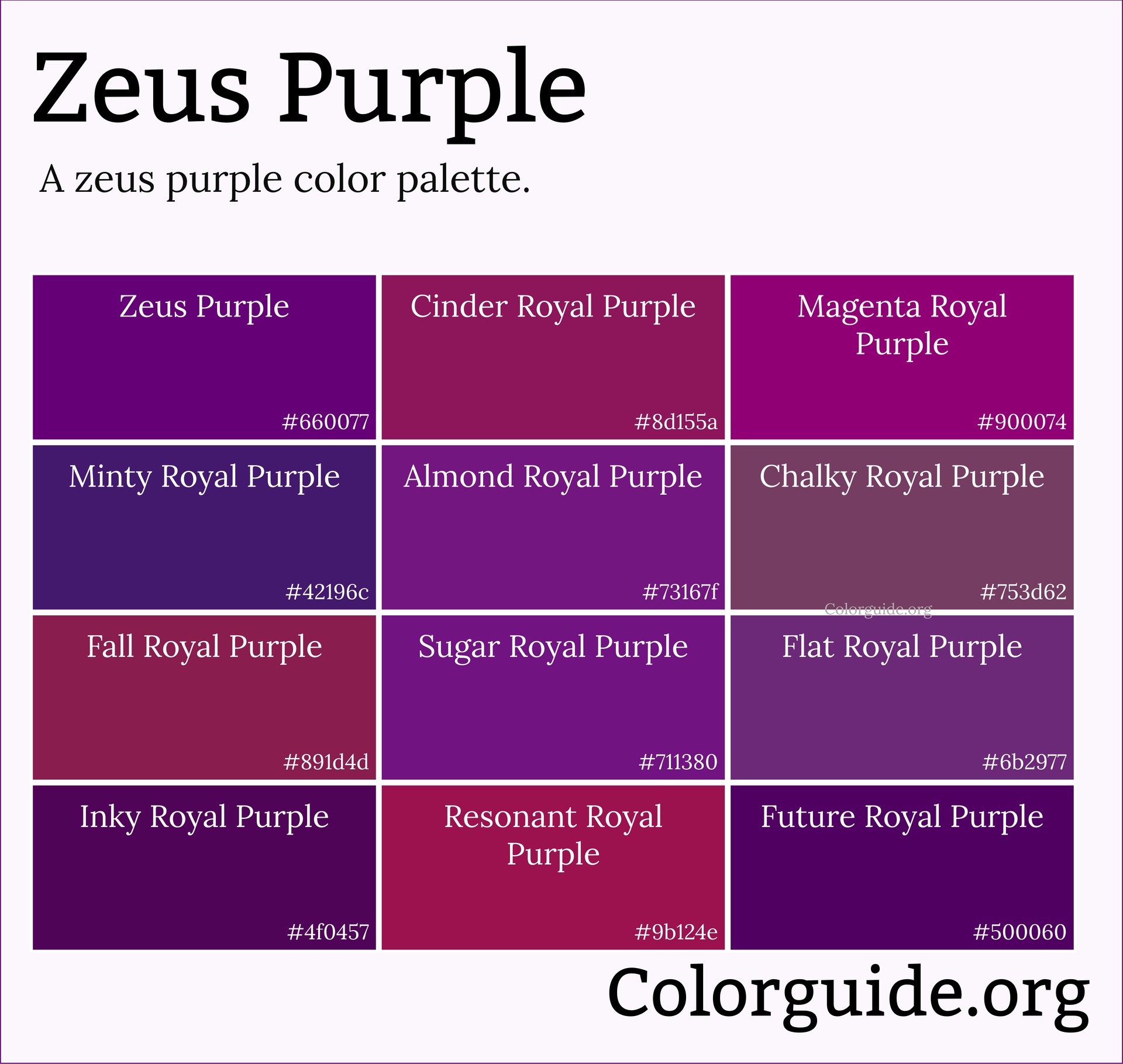 zeus purple